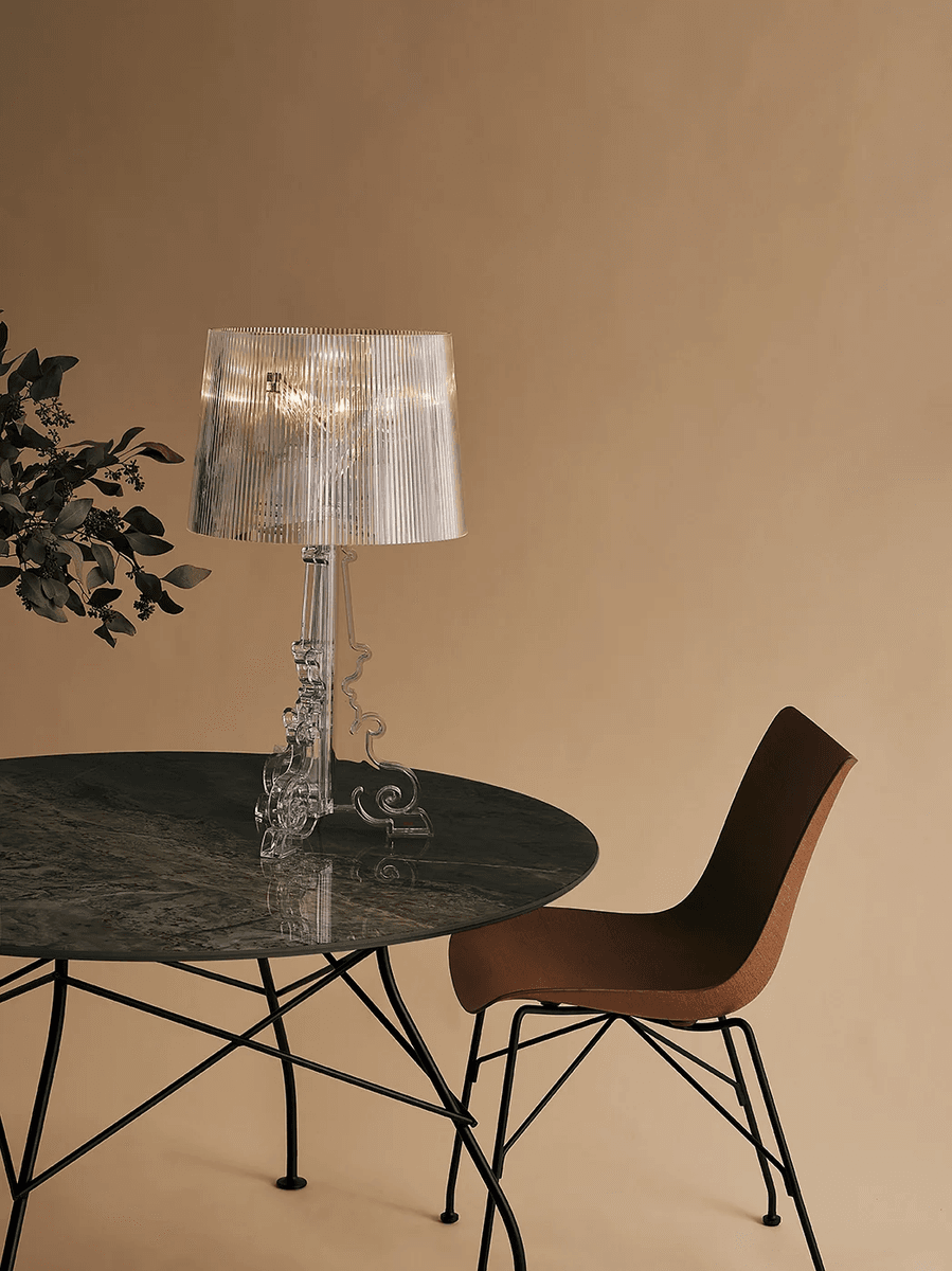 Kartell Bourgie Bordlampe Transparent