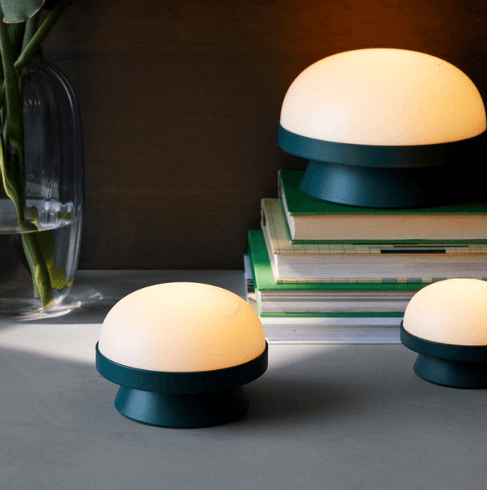 Rosendahl Soft Spot Solar Dots Lampe 14 cm - Forest Green