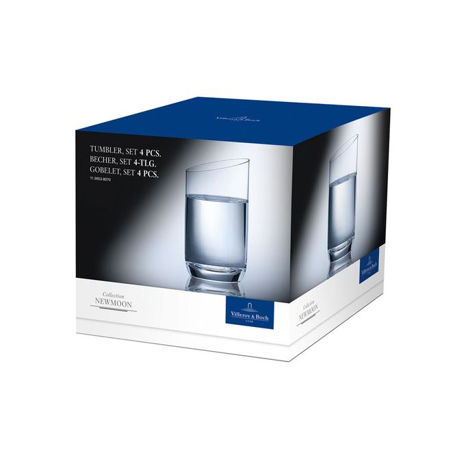 Hovedbilde Villeroy & Boch NewMoon Vannglass 22,5 cl 4 stk