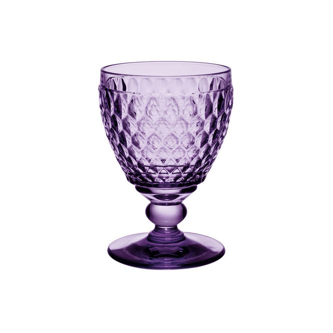 Hovedbilde Villeroy & Boch Boston Hvitvinsglass mørk lilla ...