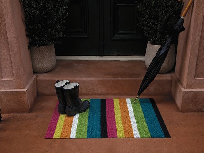 Hovedbilde Chilewich Dørmatte Bold Stripe Multi 61x91 cm