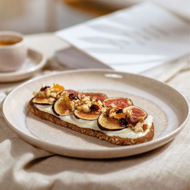 Hovedbilde Villeroy & Boch Perlemor Sand espresso skål 12 cm