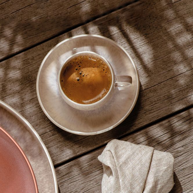 Hovedbilde Villeroy & Boch Perlemor Sand espresso skål 12 cm