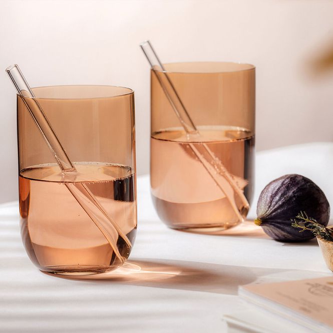 Hovedbilde Villeroy & Boch Like Clay longdrinkglass 38 cl 2 ...
