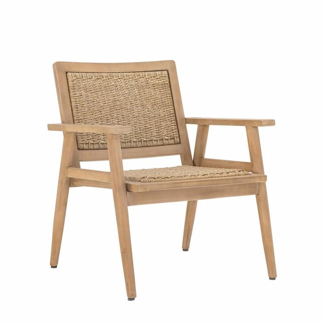 Hovedbilde Bloomingville Sorrento Loungestol Natur 2 stk