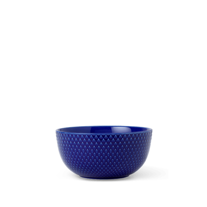Hovedbilde Lyngby Porcelæn Rhombe Color Skål Mørk Blå Ø13 cm