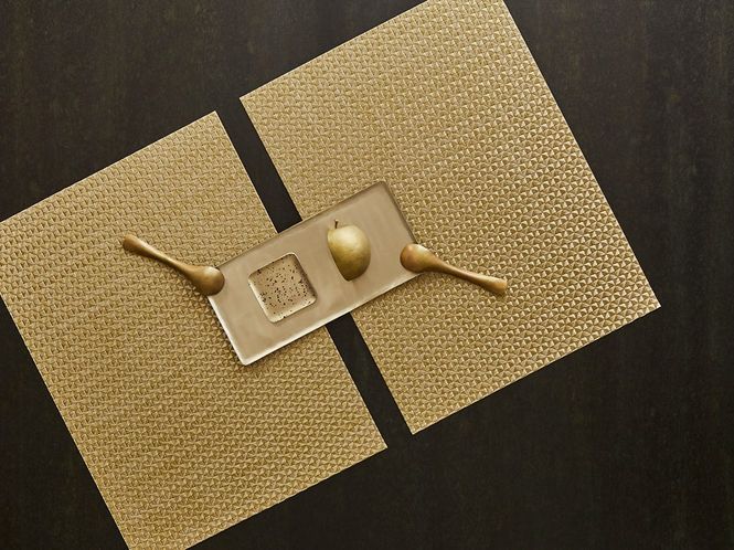 Hovedbilde Chilewich Spisebrikke Origami Pearl 4stk
