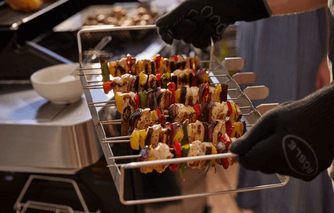 Hovedbilde Rösle Grillspyd med stativ Stål