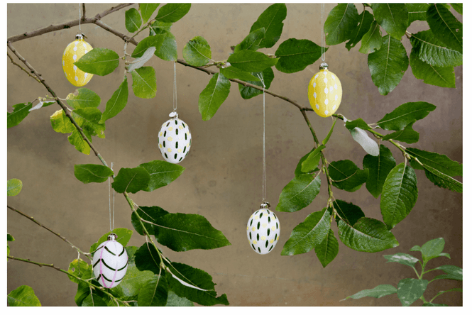 Hovedbilde Holmegaard Souvenir Easter Påskeoppheng Leaf H7.5 ...