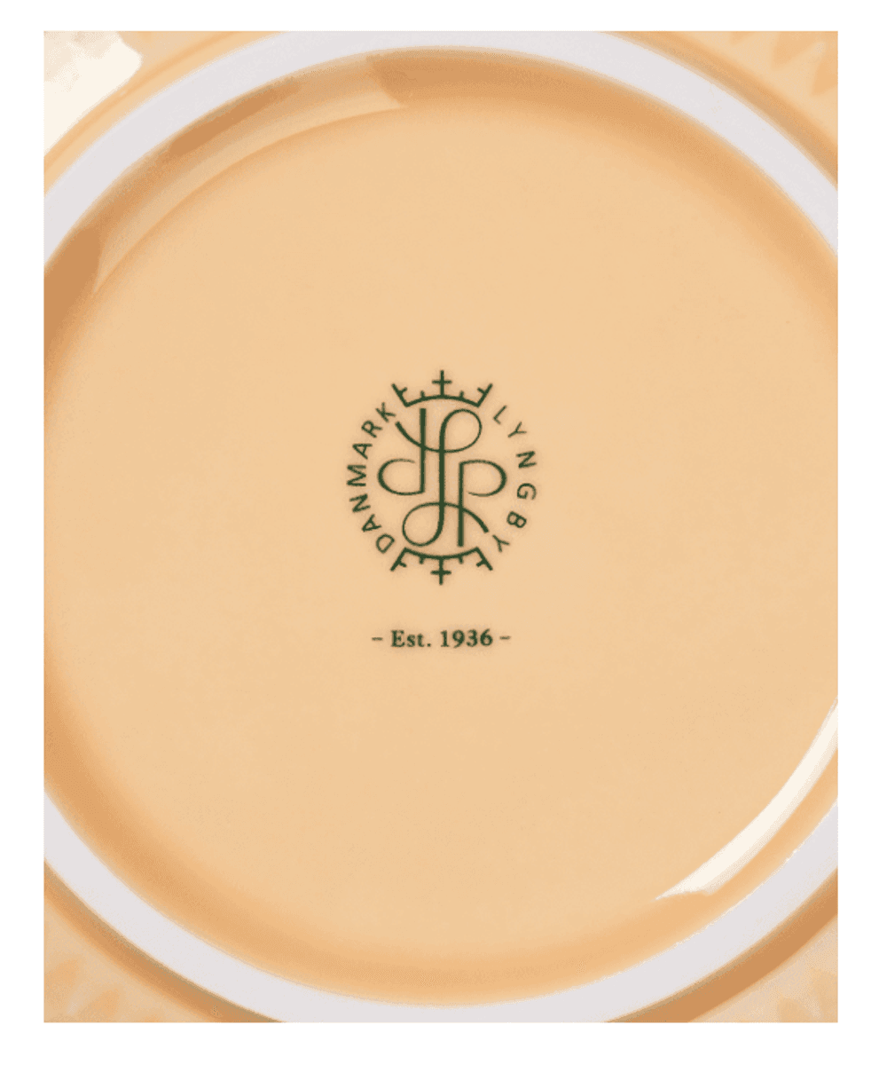 Lyngby Porcelæn Rhombe Color Skål Sand Ø15.5 cm
