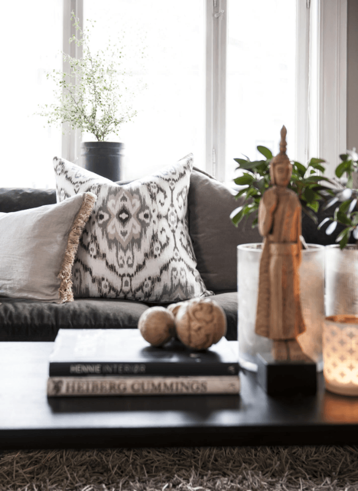 Rebell Trento Putetrekk 60x60 taupe