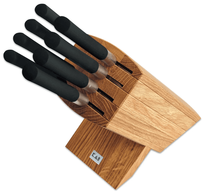Hovedbilde KAI Wasabi Black Knivblokk 8 kniver