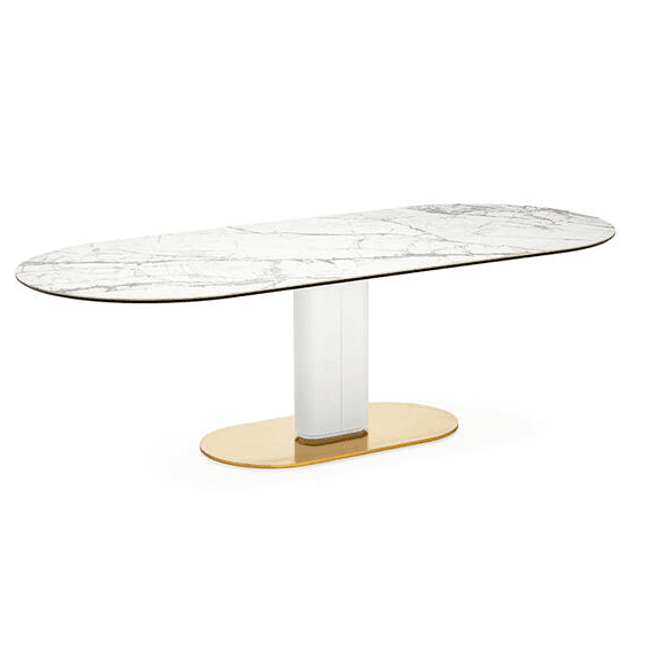 Hovedbilde Calligaris Cameo Spisebord hvit / hvit marmor