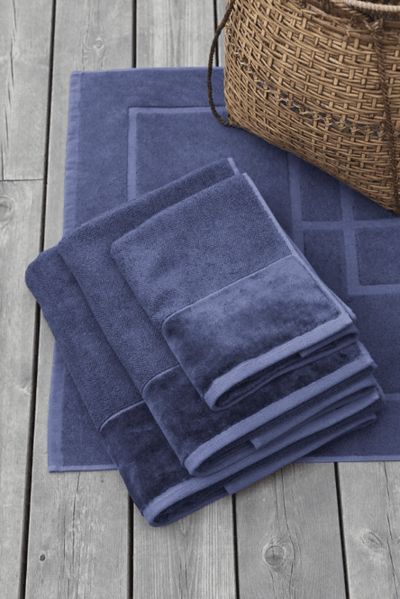 Hovedbilde Halvor Bakke Clifton håndkle midnight blue