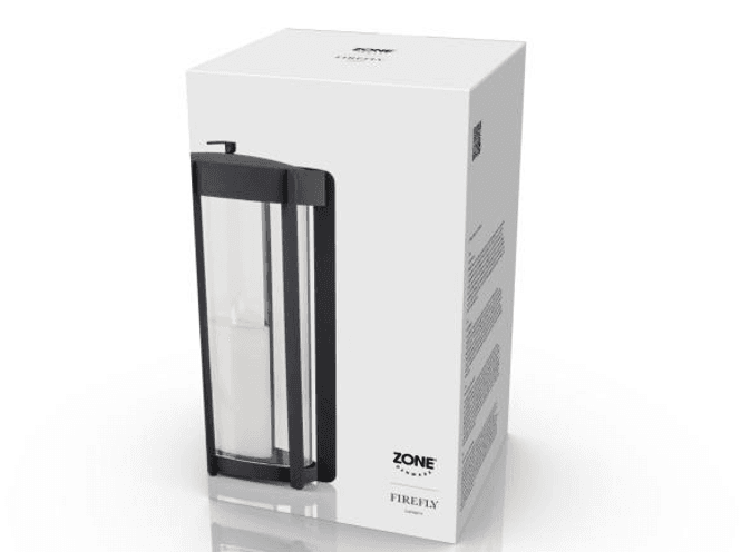 Hovedbilde Zone Denmark Firefly Lanterne LED 21,5x35cm black