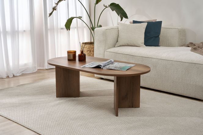 Hovedbilde Nordure Sable sofabord – VNT Walnut