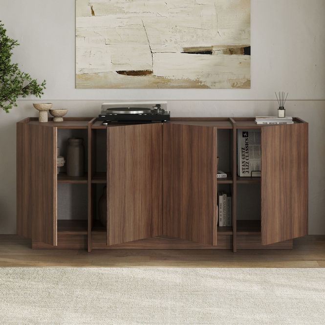 Hovedbilde Nordure Dorma konsollbord – Milano Walnut