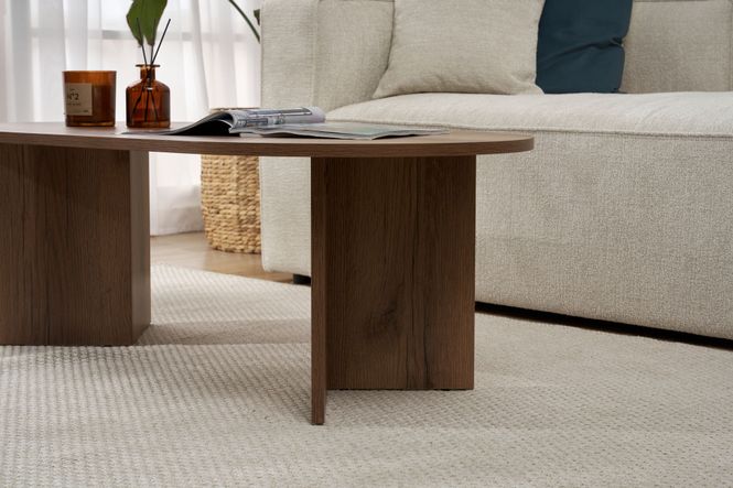 Hovedbilde Nordure Sable sofabord – VNT Walnut