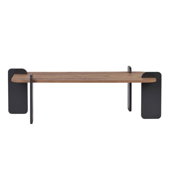 Hovedbilde Nordure Renard sofabord – Atlantic Pine/antrasitt