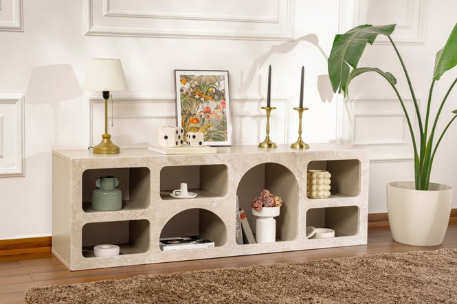 Hovedbilde Nordure Ferlis konsollbord – Travertine / ...