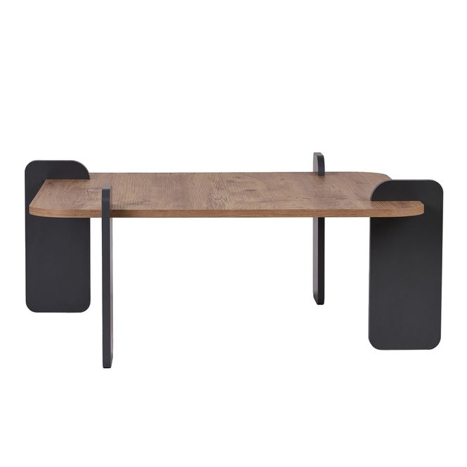 Hovedbilde Nordure Marais sofabord – Atlantic Pine/antrasitt