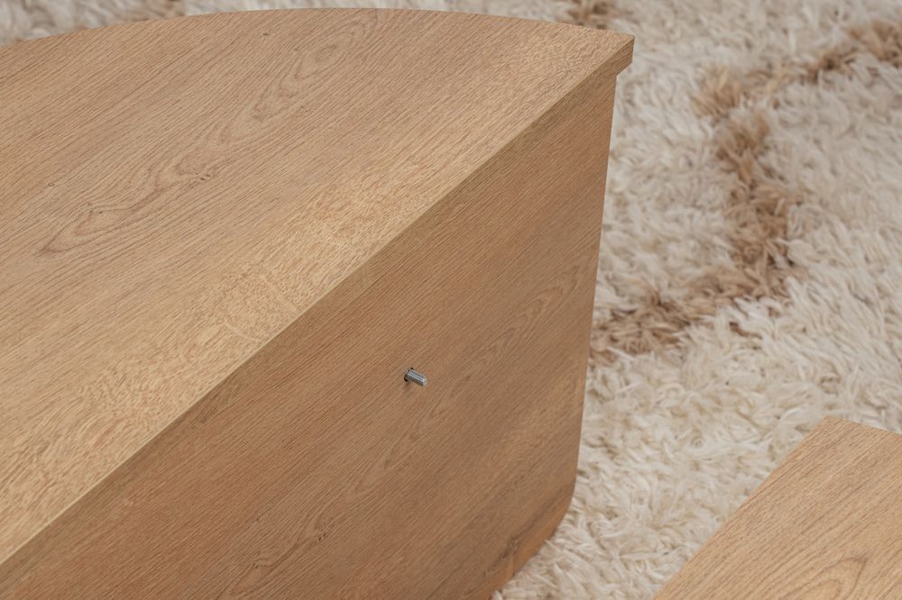 Nordure Orion sofabord – Honey Oak