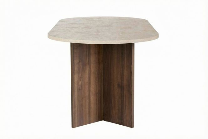 Hovedbilde Nordure Sabella spisebord – Travertine/Venezia ...