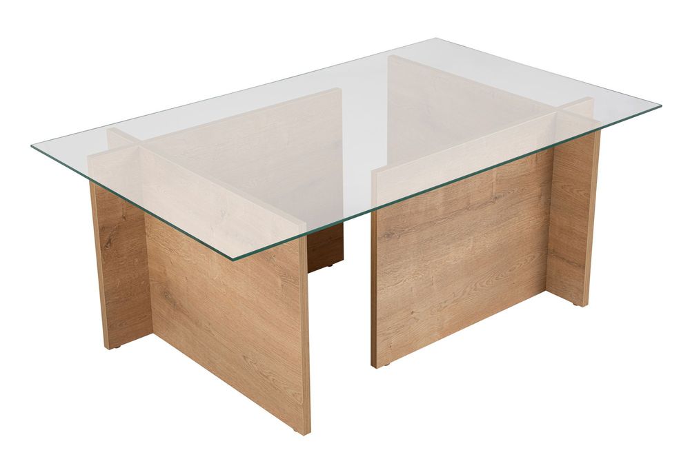 Nordure Vetrino sofabord – Honey Oak