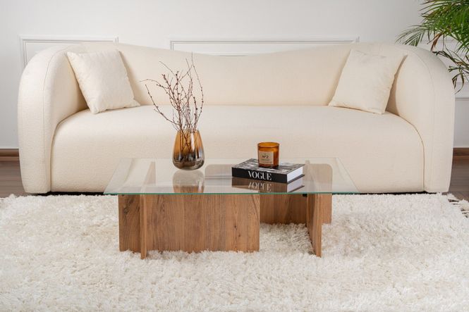 Hovedbilde Nordure Flavio sofabord – Atlantic Pine