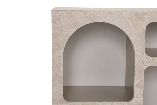 Hovedbilde Nordure Lessa konsollbord – Travertine/Sandstone