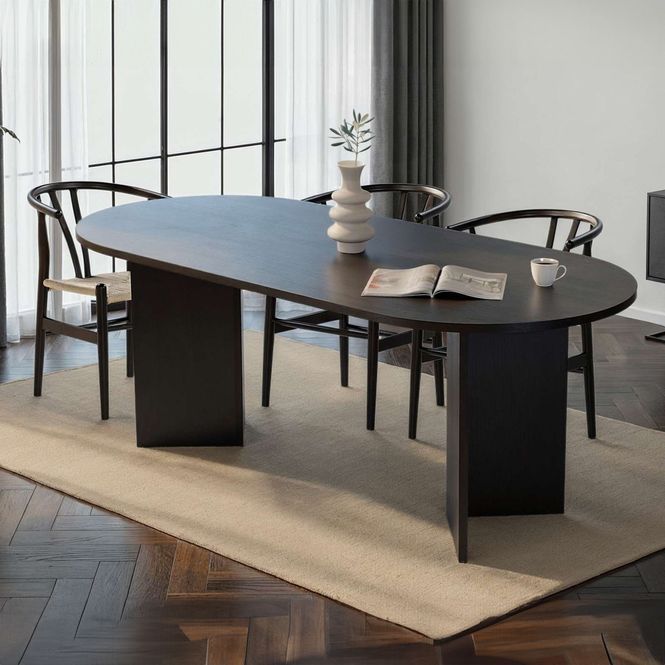 Hovedbilde Nordure Sabella spisebord – Wood Black