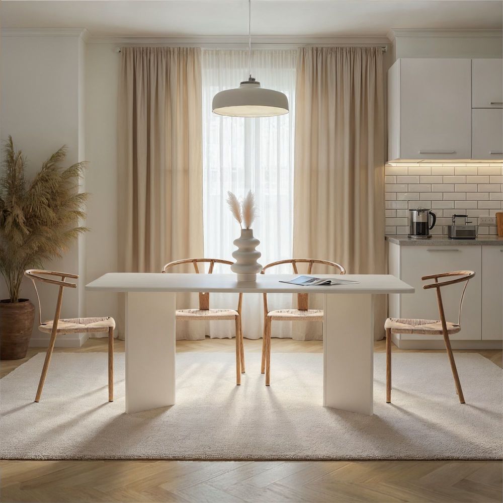 Nordure Linza spisebord – Wood White