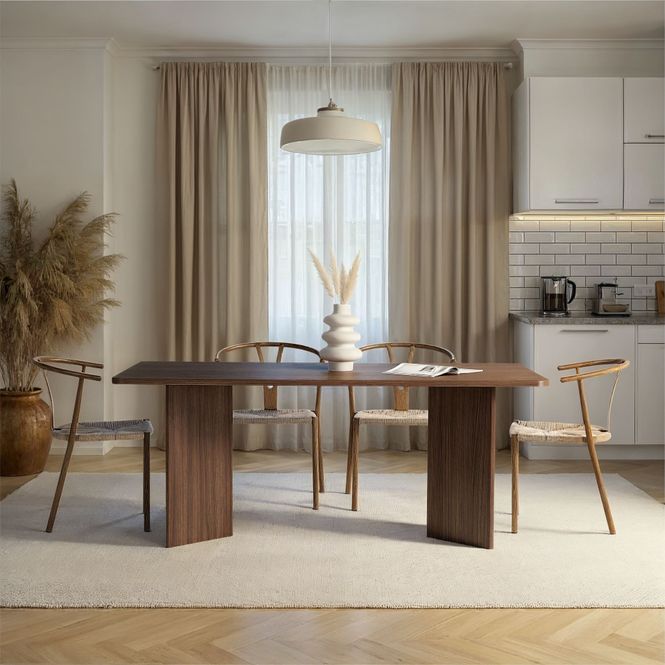 Hovedbilde Nordure Linza spisebord – Milano Walnut