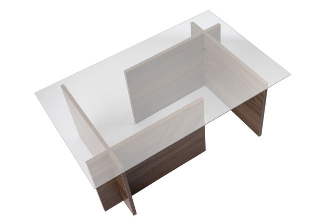 Hovedbilde Nordure Vetrino sofabord – Venezia Walnut