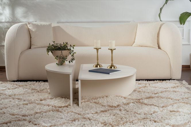 Hovedbilde Nordure Orion sofabord – Wood White