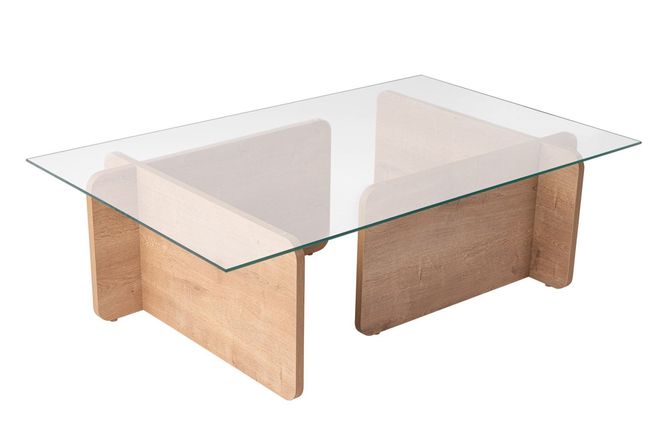 Hovedbilde Nordure Flavio sofabord – Honey Oak