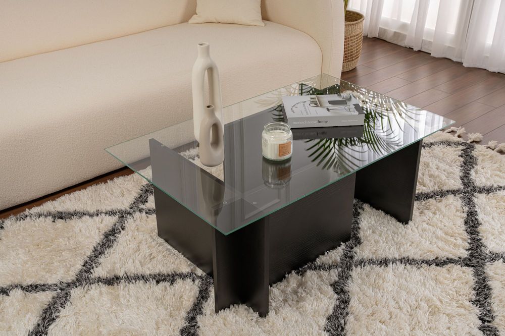 Nordure Vetrino sofabord – Wood Black