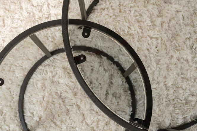Hovedbilde Nordure Aurum sofabordsett – 60 / 42 / svart / ...