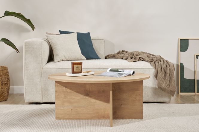 Hovedbilde Nordure Soleil sofabord – Sapphire Oak