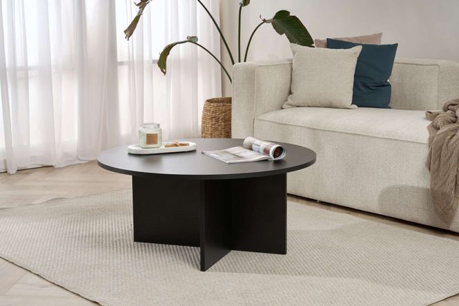 Hovedbilde Nordure Soleil sofabord – Wood Black