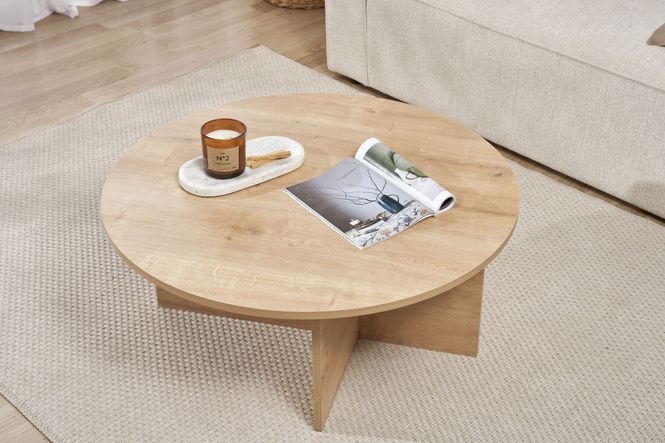 Hovedbilde Nordure Soleil sofabord – Sapphire Oak