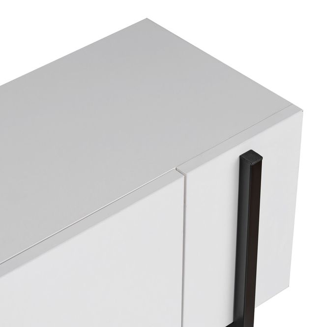 Hovedbilde Nordure Nexus TV-benk – hvit / svart