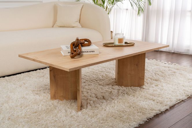 Hovedbilde Nordure Sabin sofabord – Sapphire Oak
