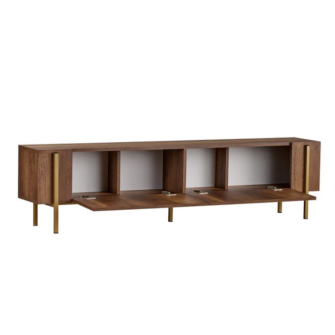 Hovedbilde Nordure Nexus TV-benk – Barok Walnut Gold