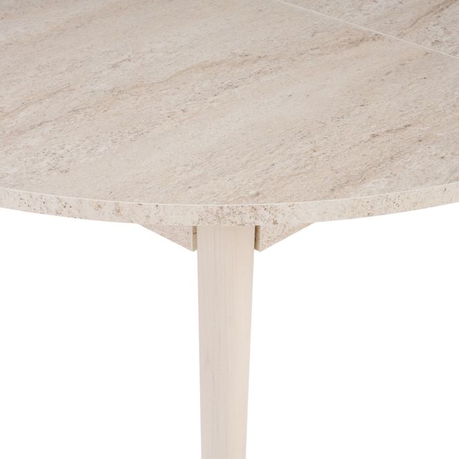 Hovedbilde Nordure Viona uttrekkbart spisebord – Travertine ...