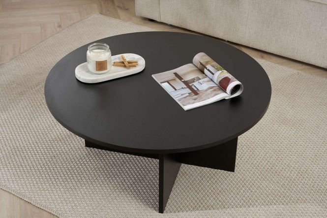 Hovedbilde Nordure Soleil sofabord – Wood Black