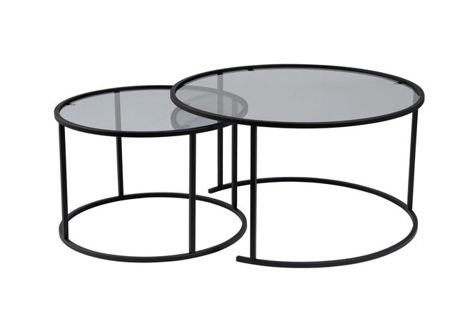 Hovedbilde Nordure Aurum sofabordsett – 80 / 60 / svart / ...