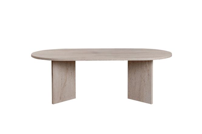 Hovedbilde Nordure Sable sofabord – Travertine