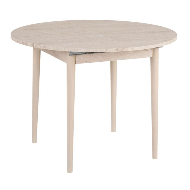 Hovedbilde Nordure Viona uttrekkbart spisebord – Travertine ...