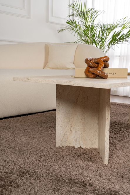 Hovedbilde Nordure Sabin sofabord – Travertine